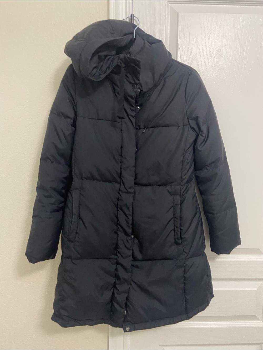 Gap Long Puffer Coat with Hood